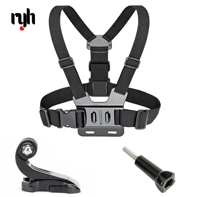 Chest Strap Mount Chest Mount Harness for Action Camera